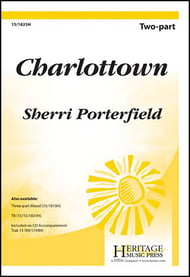 Charlottown Two-Part choral sheet music cover Thumbnail